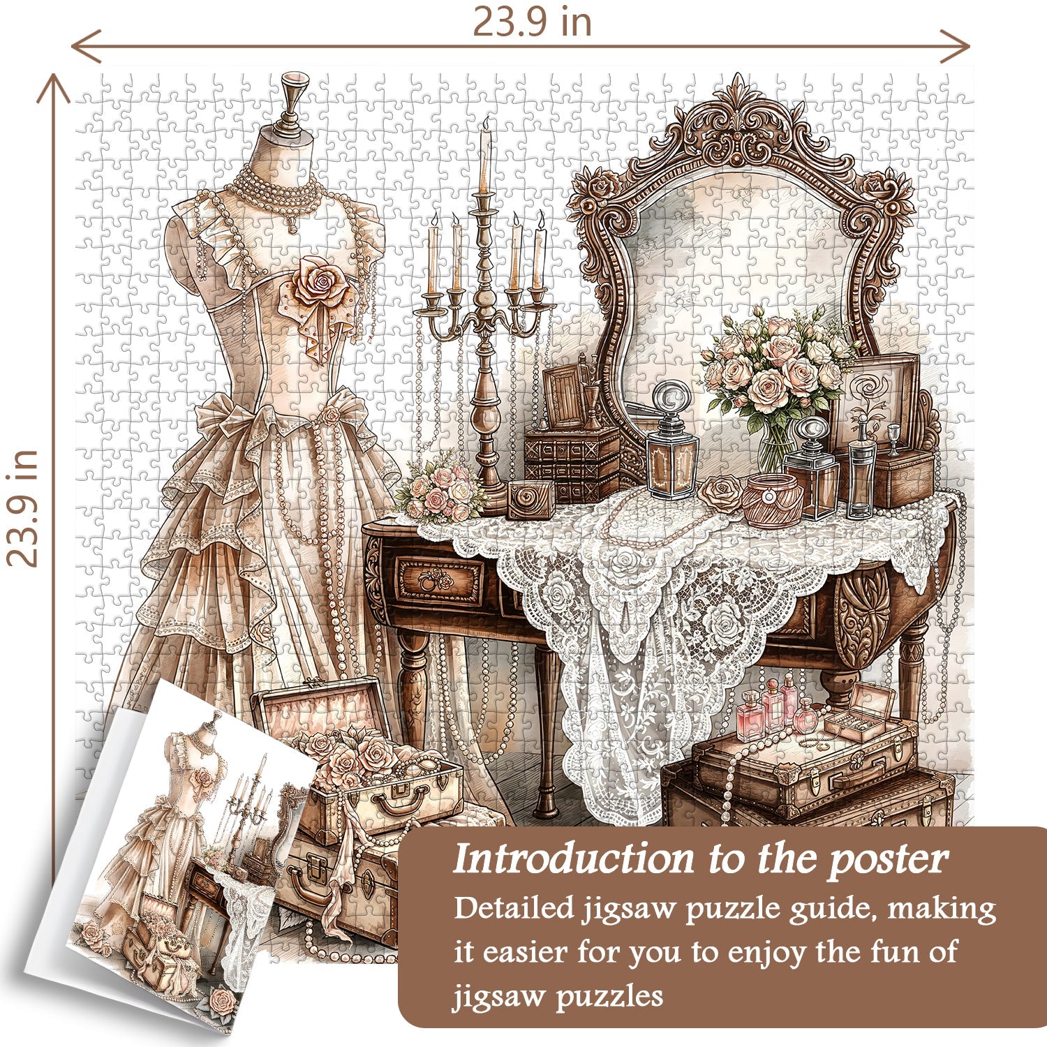 Elegant Old Reverie Jigsaw Puzzle 1000 Piece