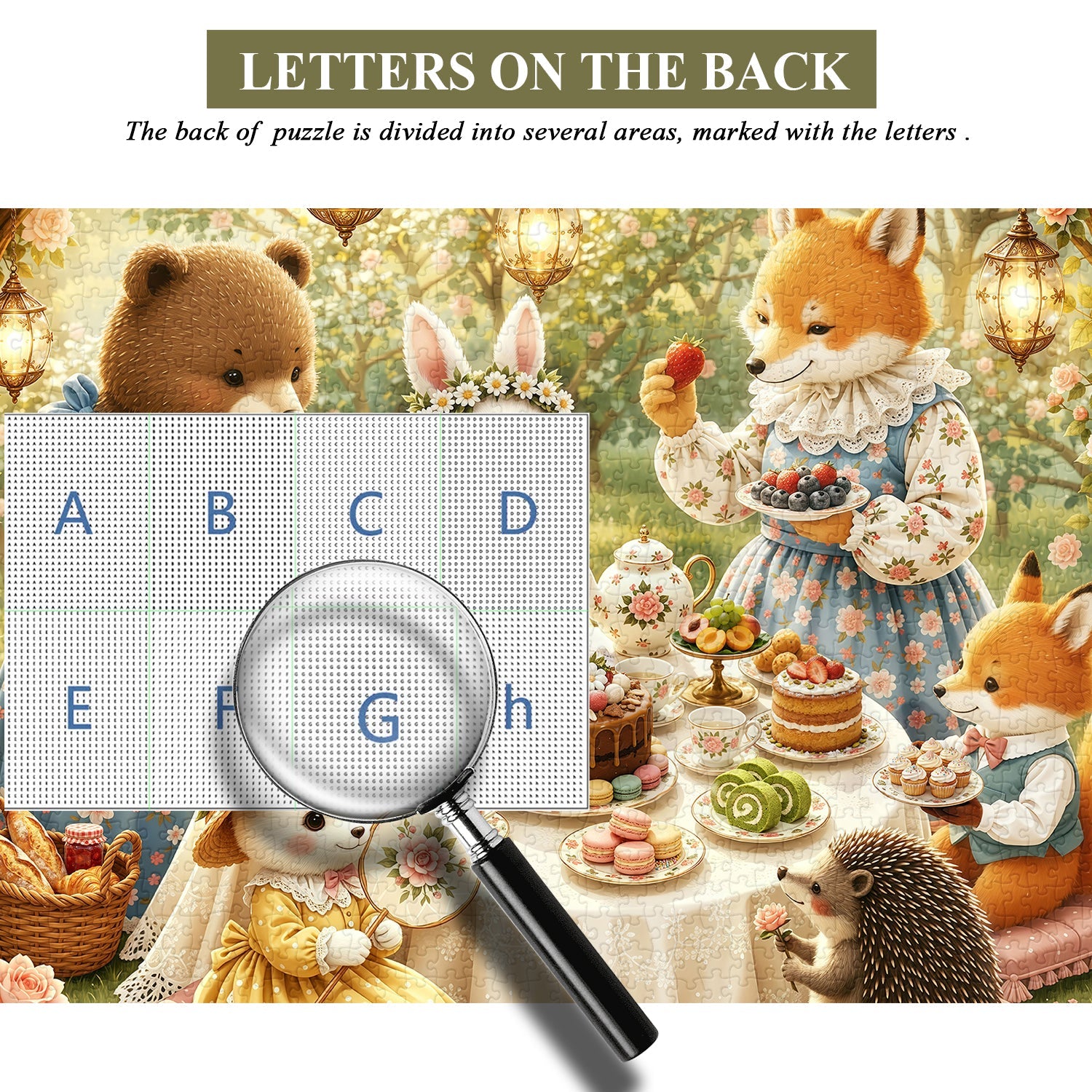 Rose Tea Party Jigsaw Puzzle 1000 Piece