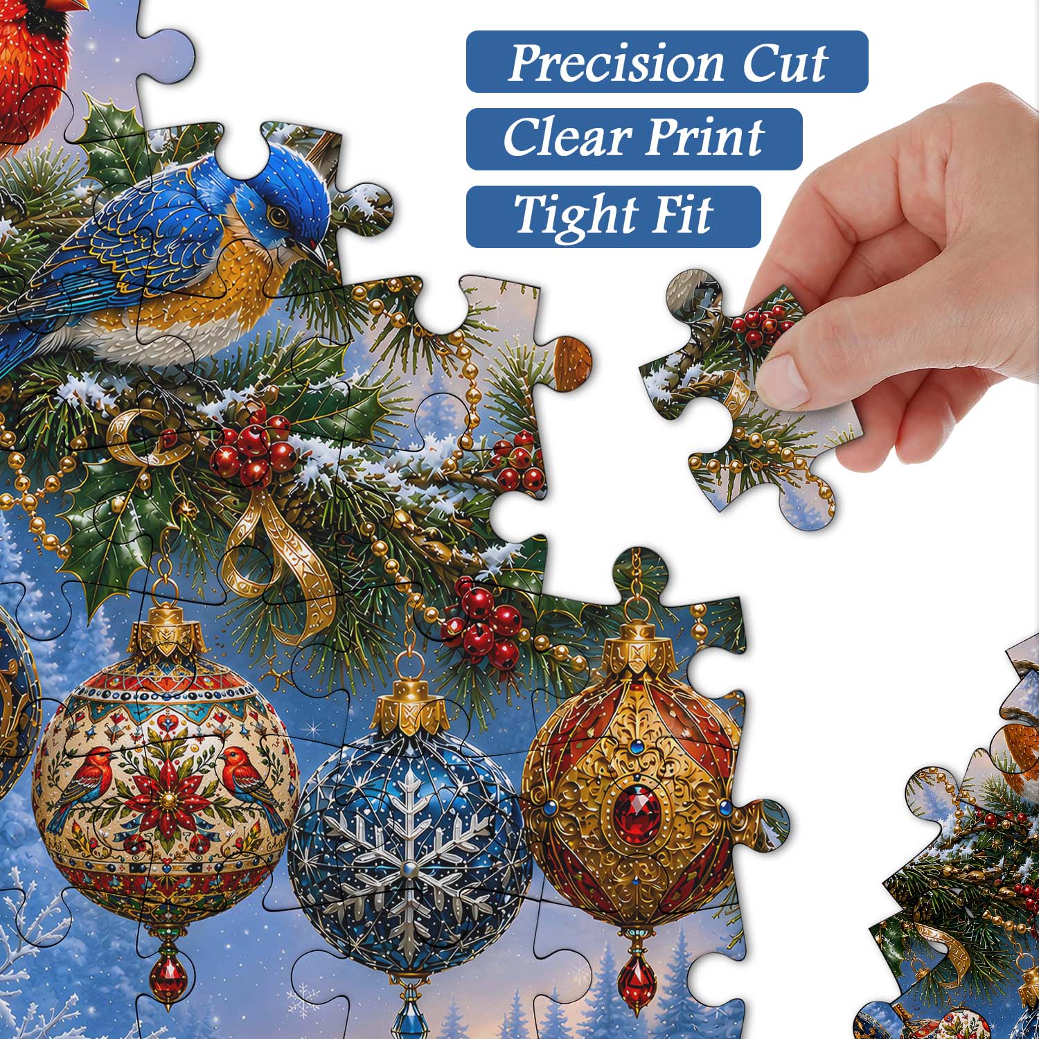 Christmas Sparrow Song Jigsaw Puzzle 1000 Pieces