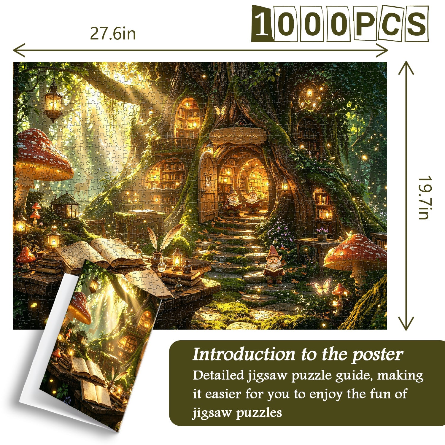 Where Stories Grow Jigsaw Puzzle 1000 Pieces