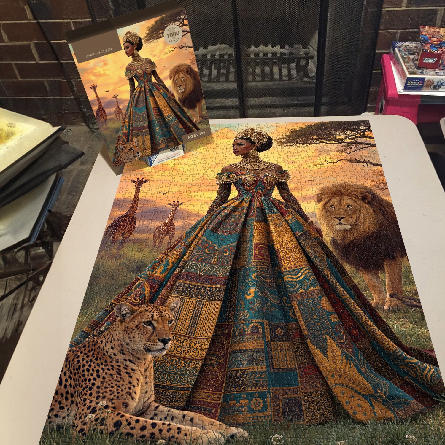 African Queen Jigsaw Puzzle 1000 Pieces
