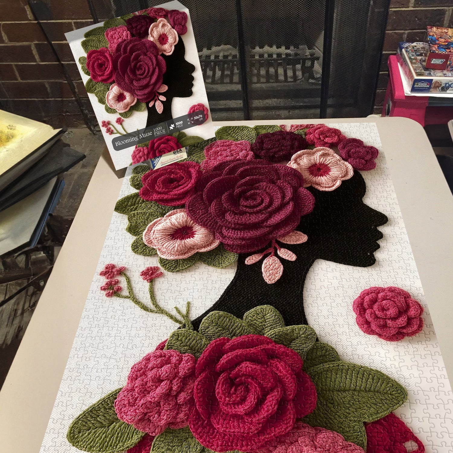 Blooming Muse Jigsaw Puzzle 1000 Pieces