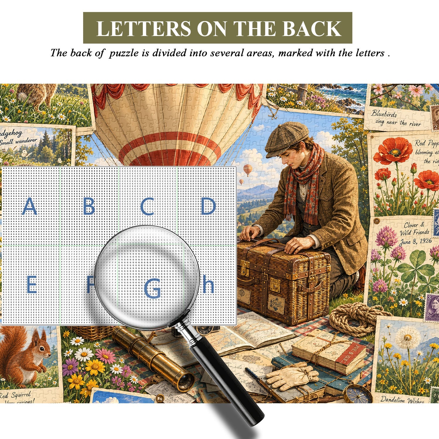 Explorer's Journal Jigsaw Puzzle 1000 Piece