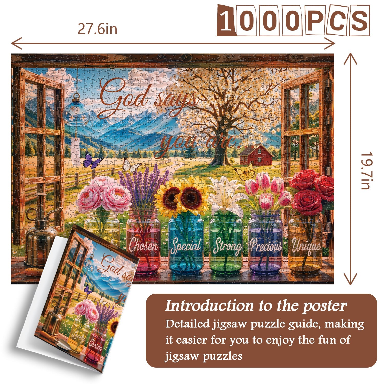 Pastoral Blessing Jigsaw Puzzle 1000 Piece