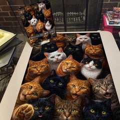 The Cat Army Jigsaw Puzzle 1000 Piece