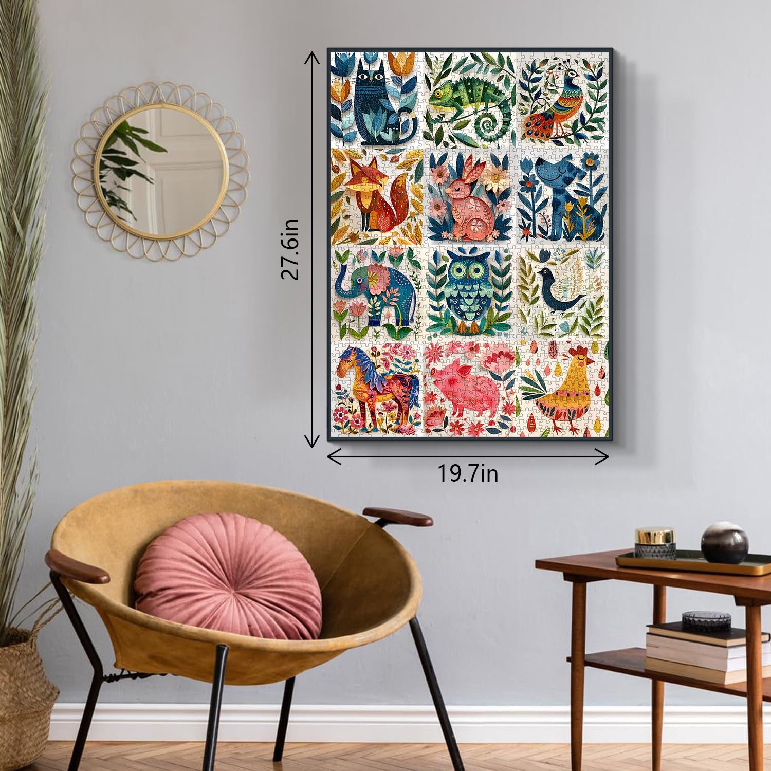 Puzzle 1000 Pièces — Créatures Peintes