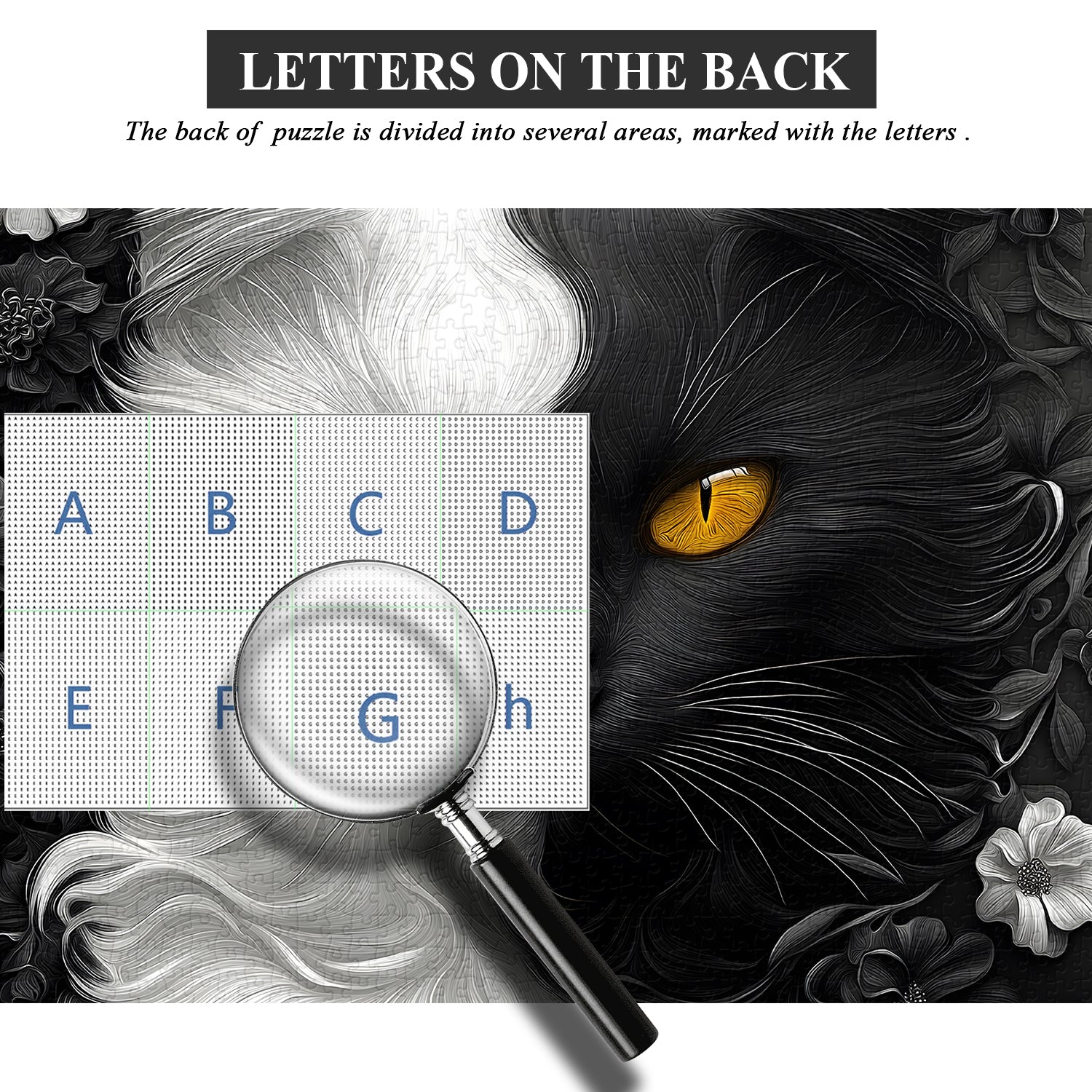 Yin Yang Cat Jigsaw Puzzle 1000 Pieces