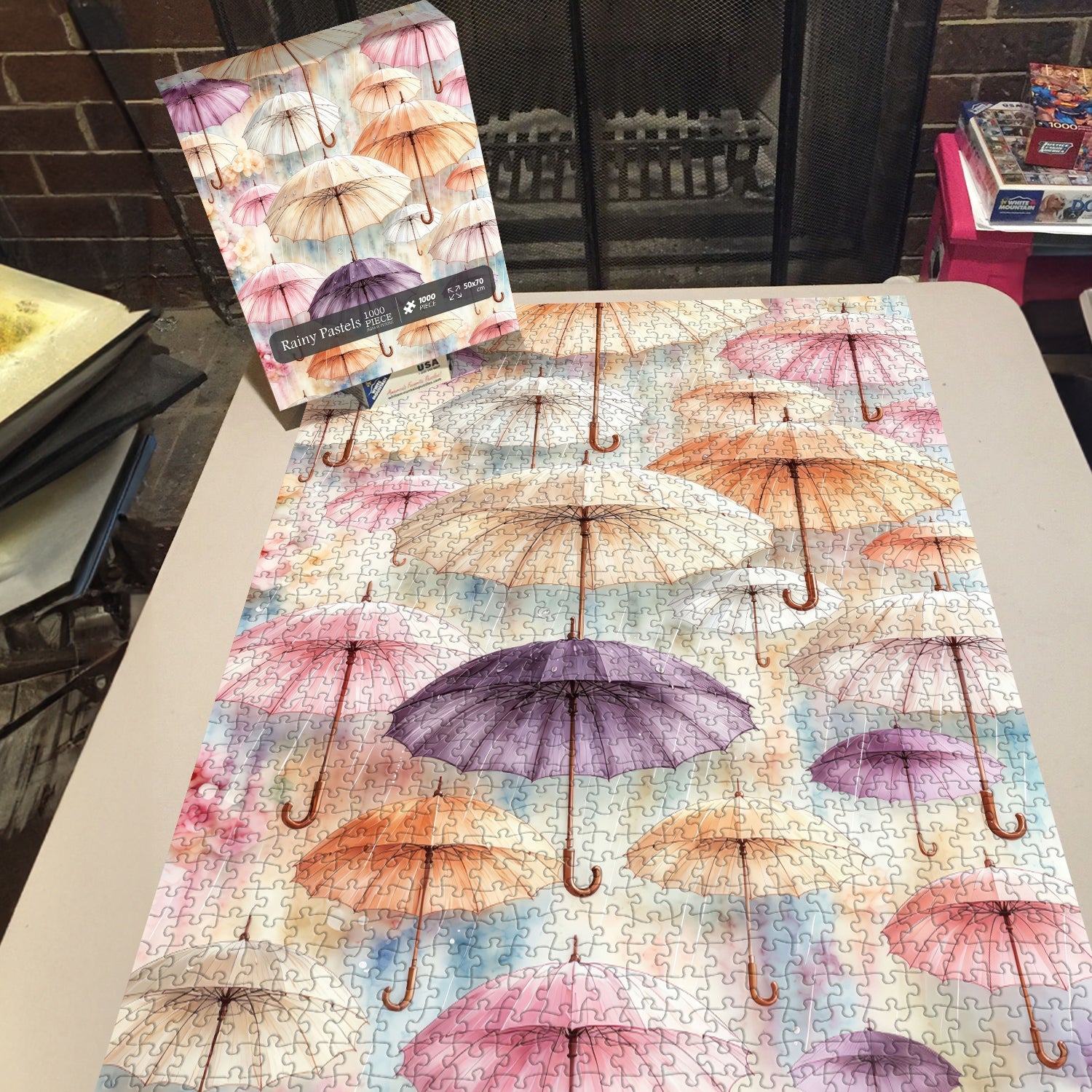 Rainy Pastels Jigsaw Puzzle 1000 Piece