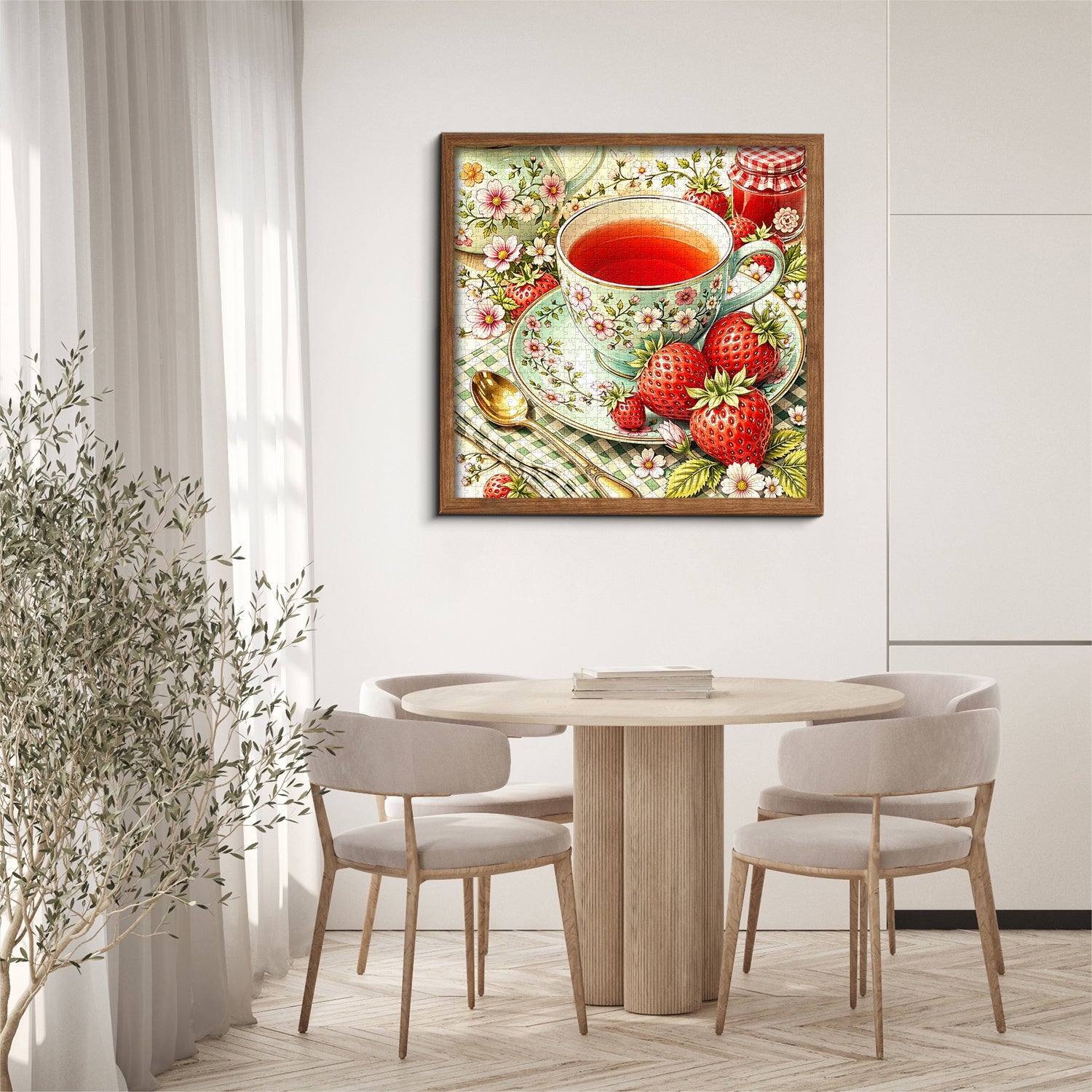 Strawberry Time Jigsaw Puzzle 1000 Piece