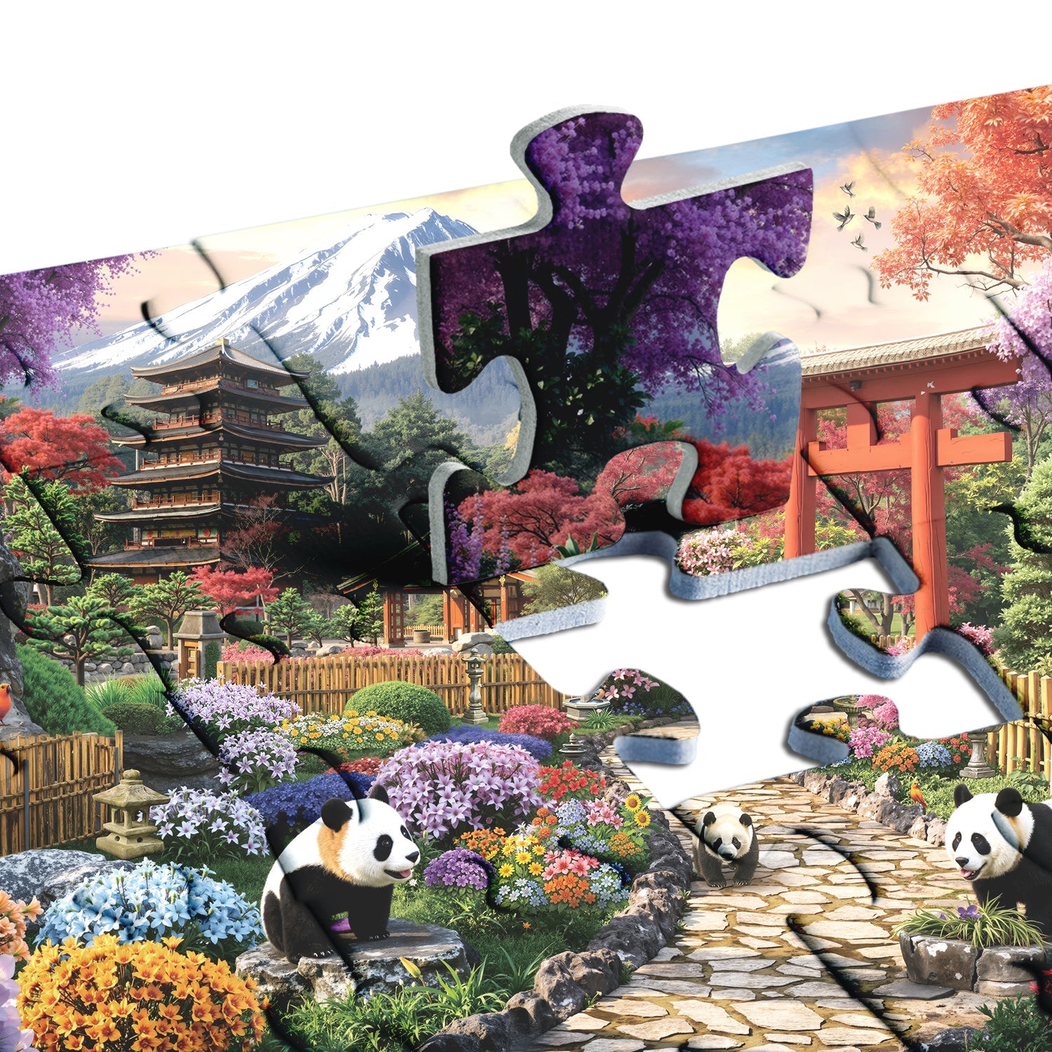 Fuji Fairyland Jigsaw Puzzle 1000 Pieces