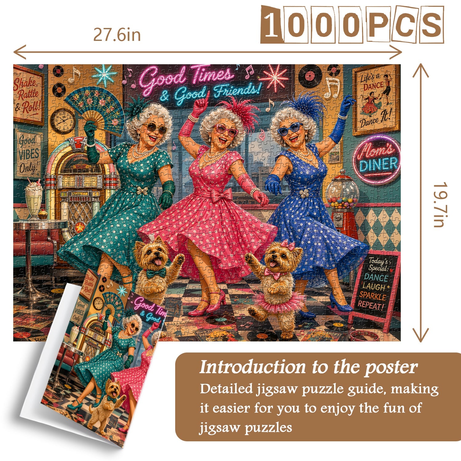 Vintage Rhythm Jigsaw Puzzle 1000 Piece