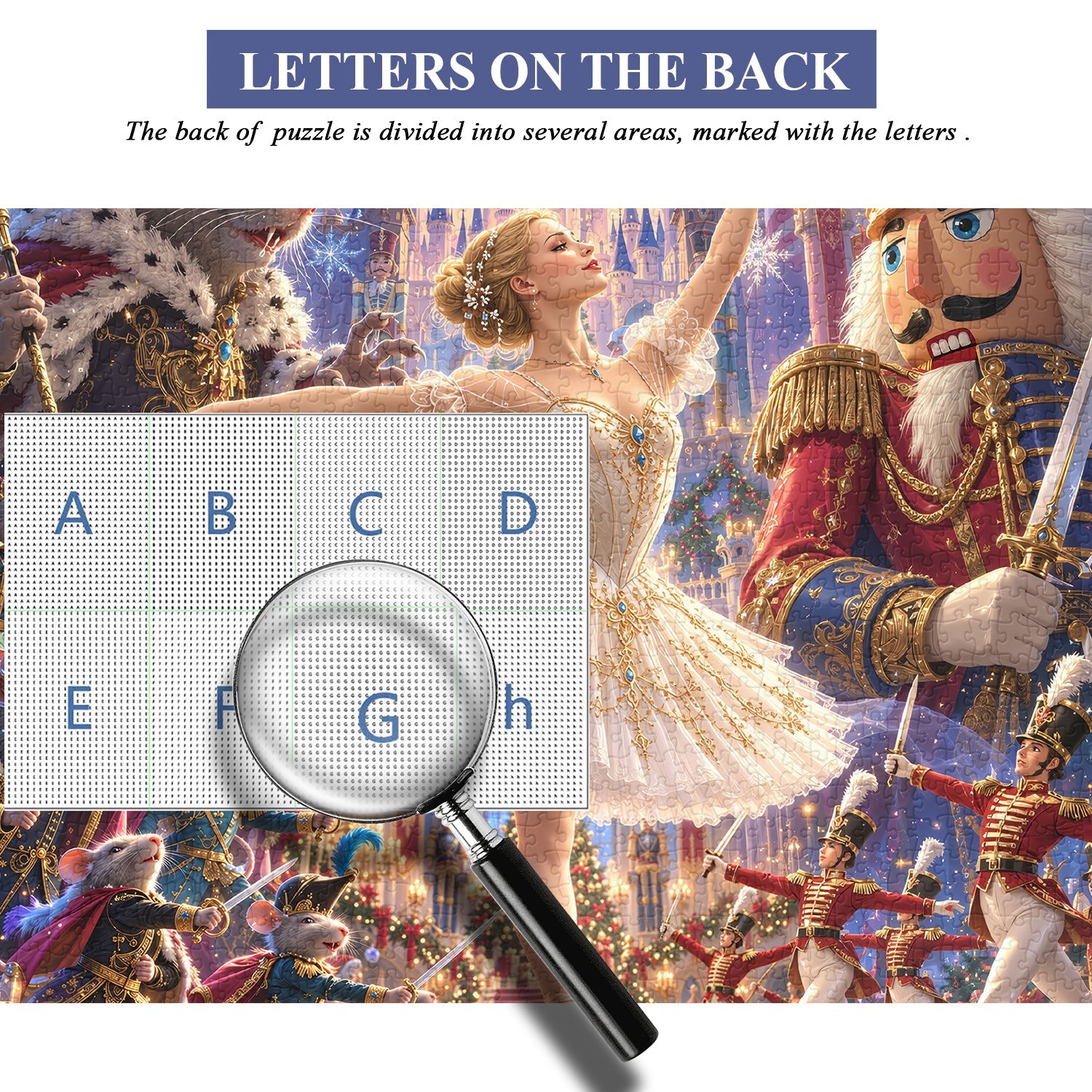 Nutcracker Enchanted Dance Jigsaw Puzzle 1000 Piece