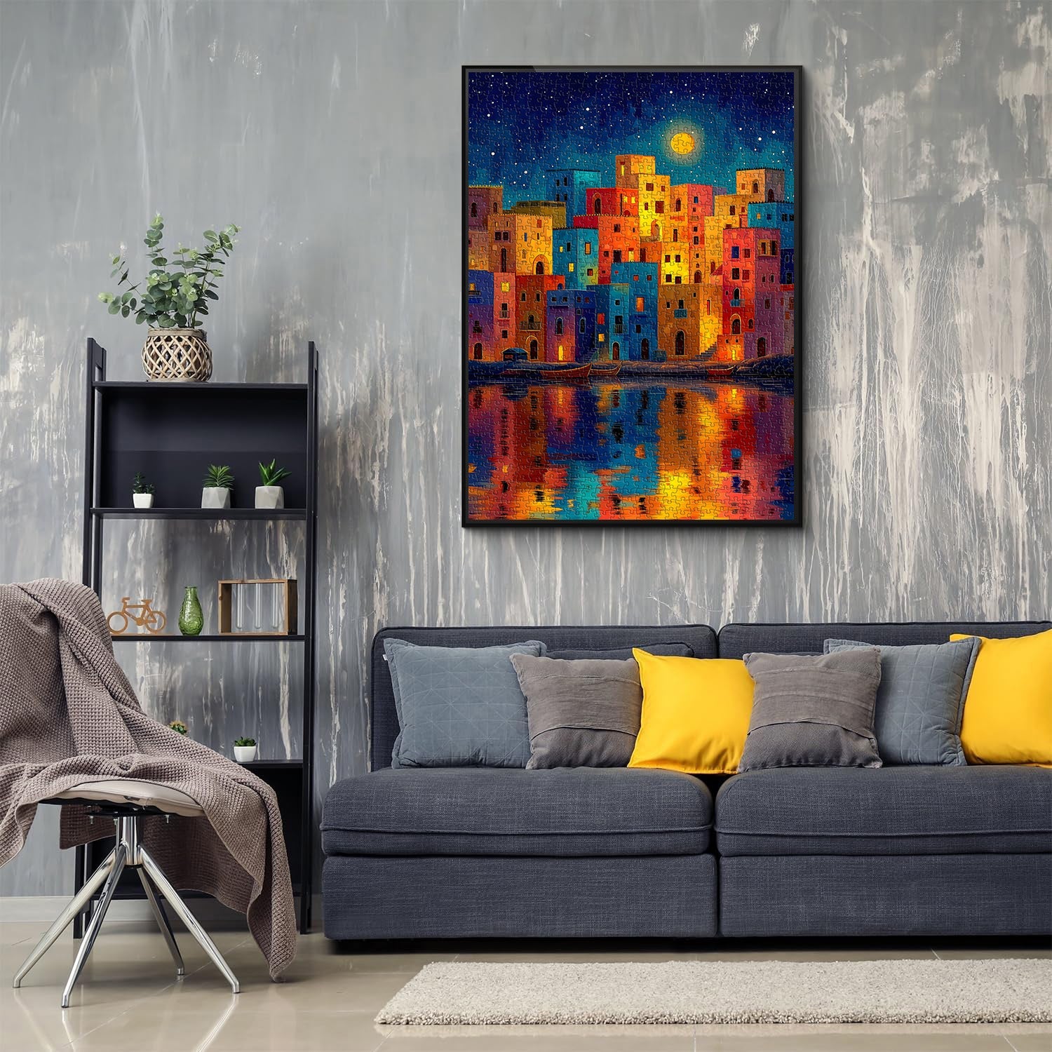 Starry Harbor Jigsaw Puzzle 1000 Pieces