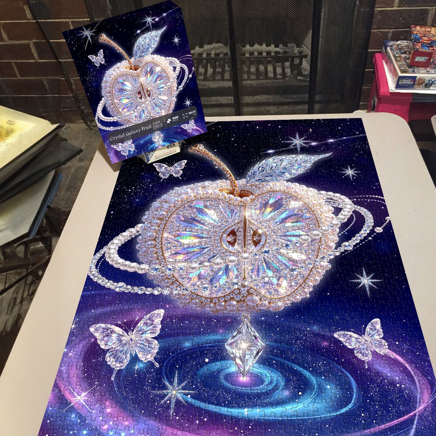 Crystal Galaxy Fruit Jigsaw Puzzle 1000 Pieces