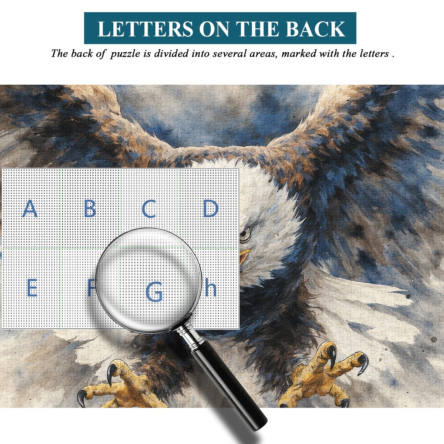 Puzzle 1000 Pièces Ink Eagle