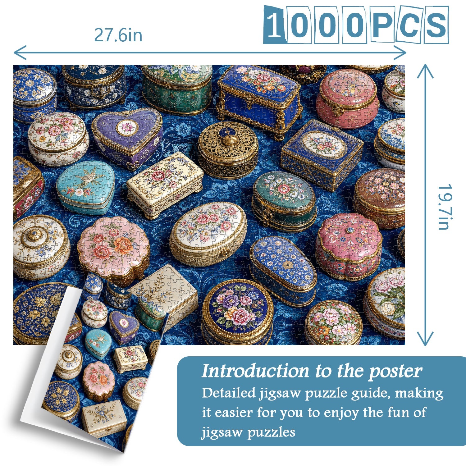 Bloom Casket Jigsaw Puzzle 1000 Piece