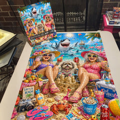 Beach Girls' Day Jigsaw Puzzle 1000 Pieces