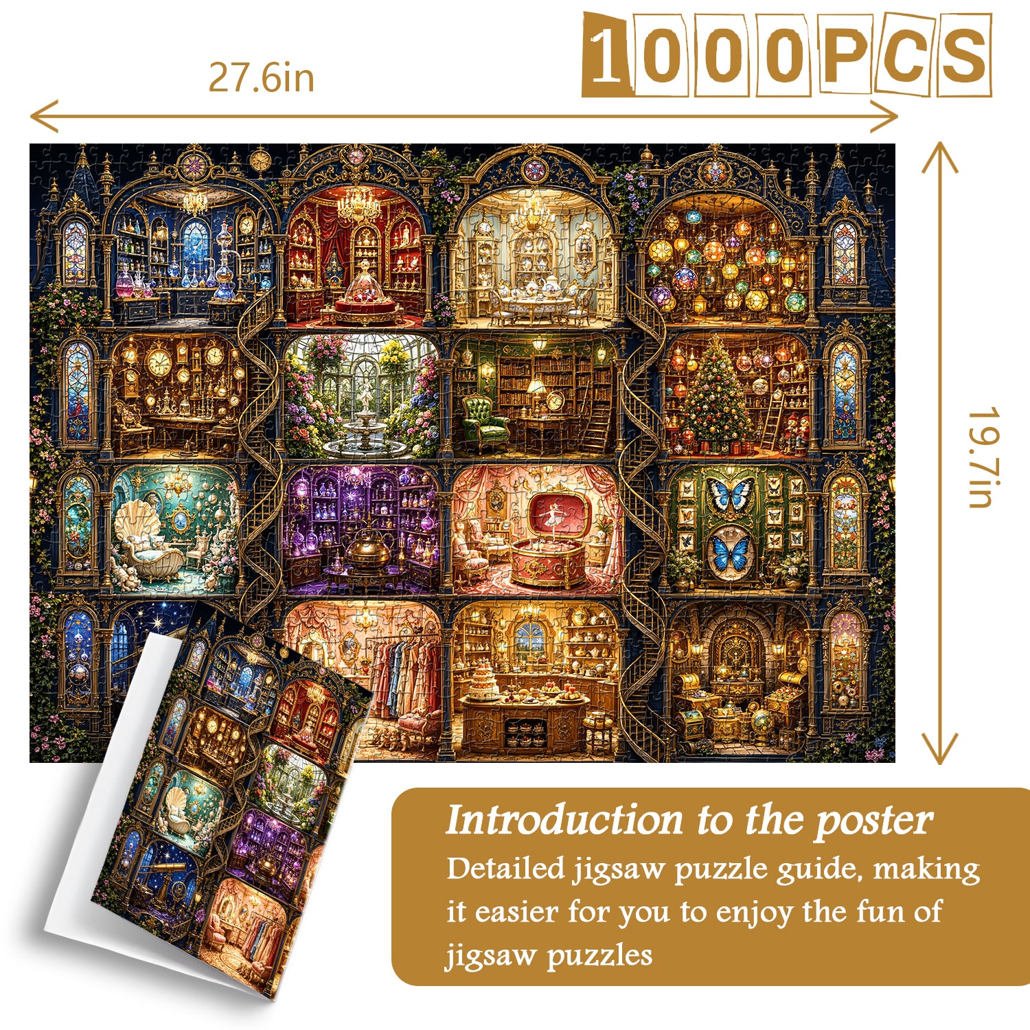 The House of Hidden Wonders Jigsaw Puzzle 1000 Piece