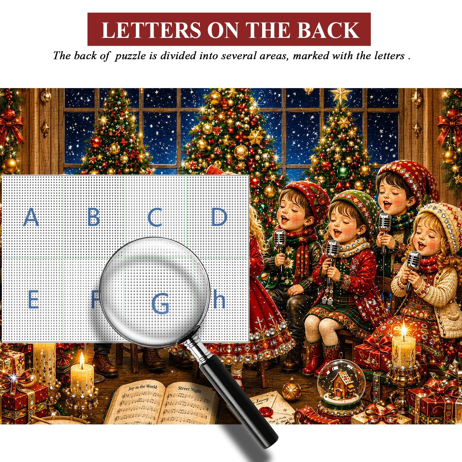 Children's Christmas Carols Jigsaw Puzzle 1000 Pieces