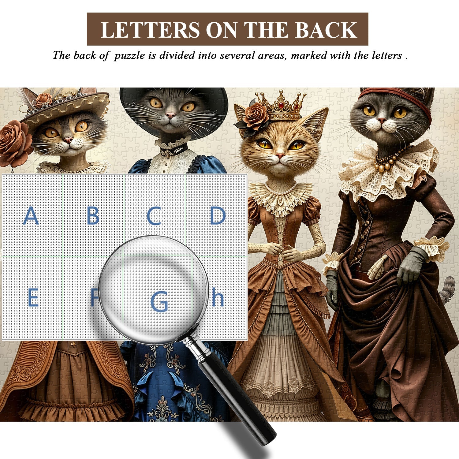 Royal Cat Court Jigsaw Puzzle 1000 Piece