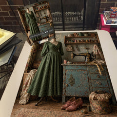 Vintage Sewing Nook Jigsaw Puzzle 1000 Piece