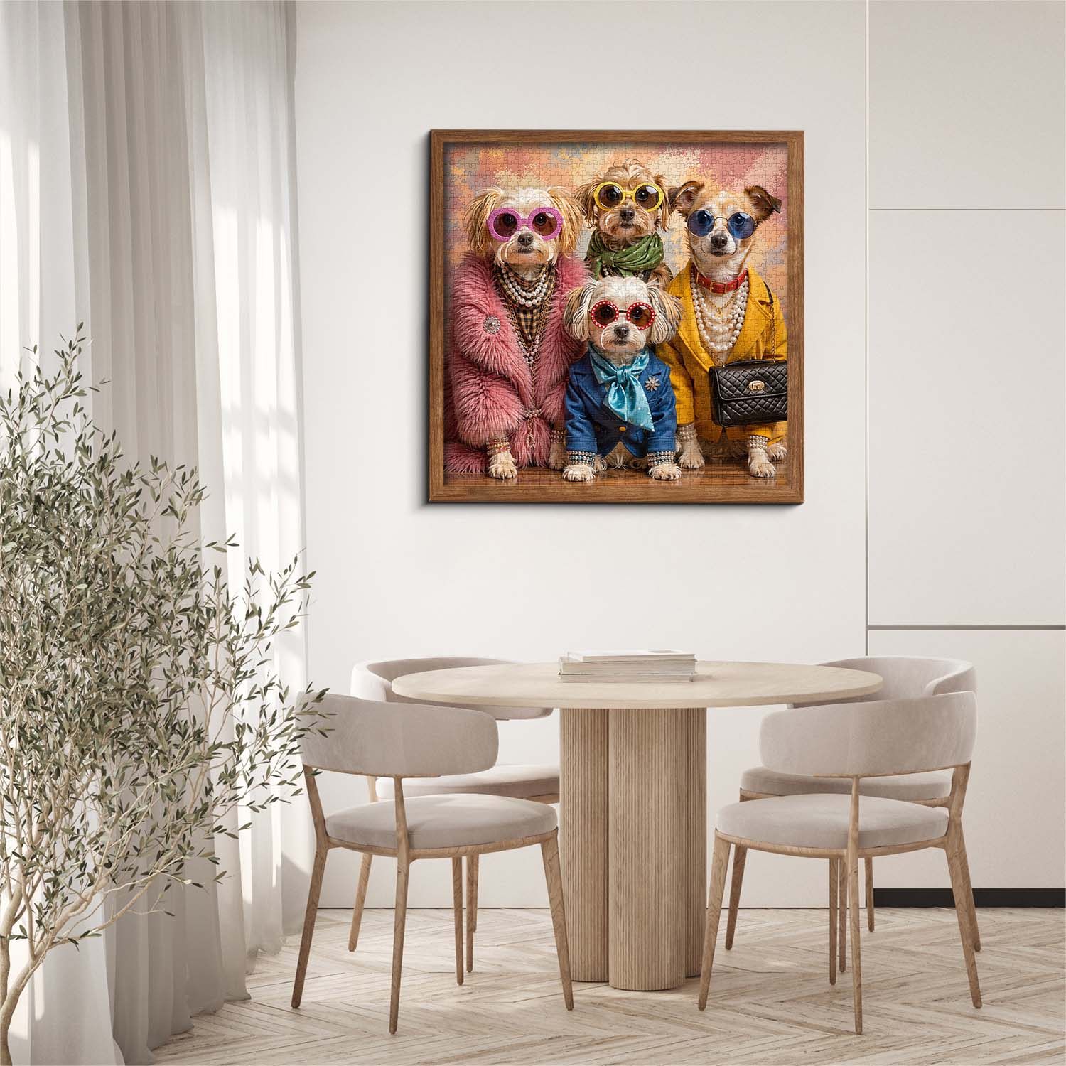Pup Fashionistas Jigsaw Puzzle 1000 Piece
