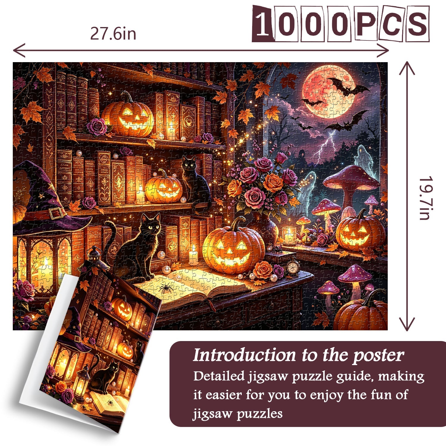 Lunar Arcane Hush Jigsaw Puzzle 1000 Piece