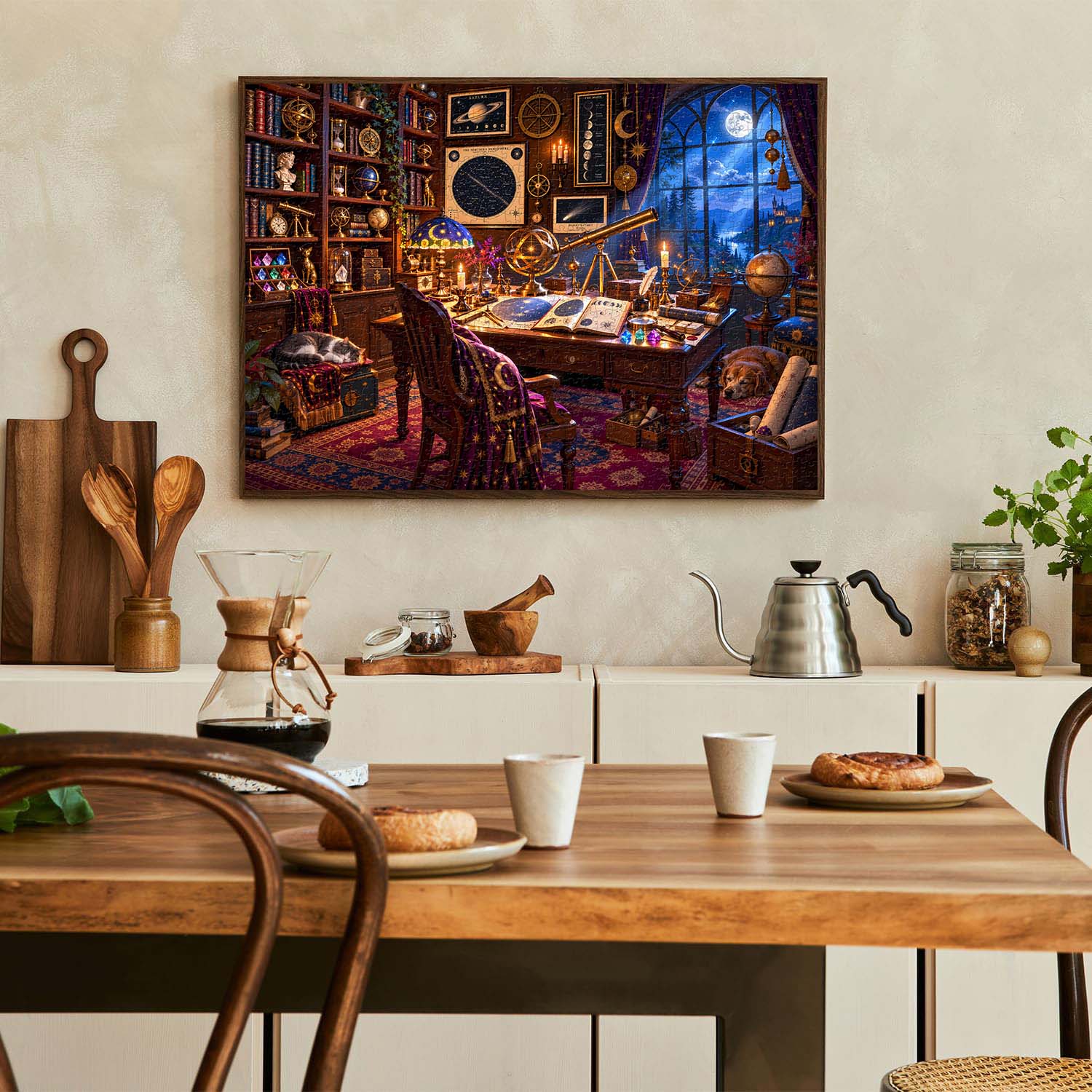 Moonlight Astronomy Studio Jigsaw Puzzle 1000 Pieces