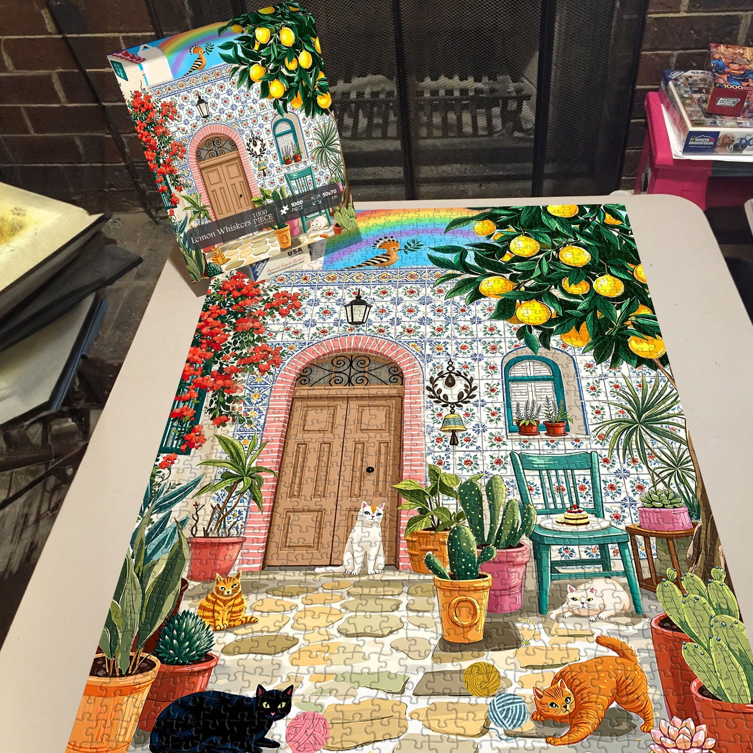 Lemon Whiskers Jigsaw Puzzle 1000 Piece