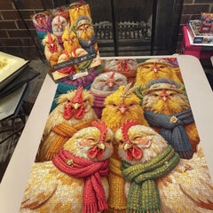 The Clucky Family  Jigsaw Puzzle 1000 Piece