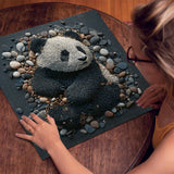 Rock Art Panda Jigsaw Puzzles 1000 Pieces