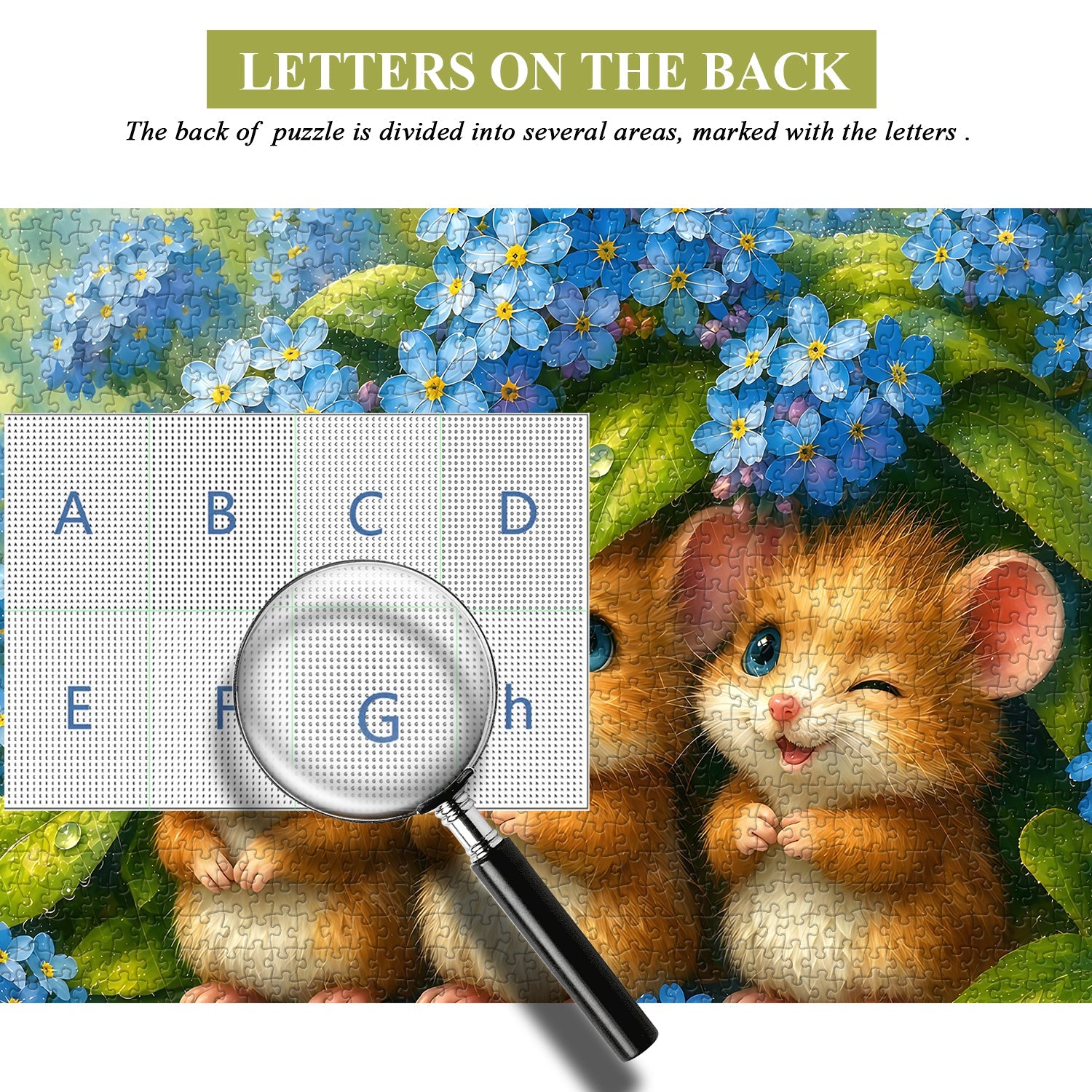 Rainy Mice Jigsaw Puzzle 1000 Piece