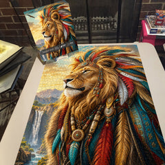 Sacred Lion Jigsaw Puzzle 1000 Piece