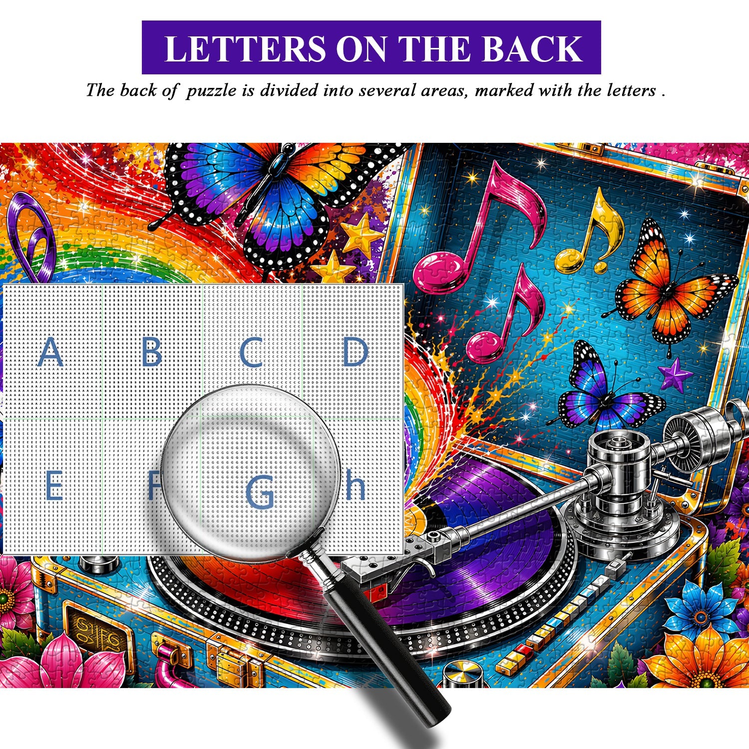Rainbow Melody Jigsaw Puzzle 1000 Piece
