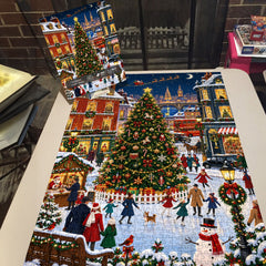 Christmas Snow Town Jigsaw Puzzle 1000 Piece