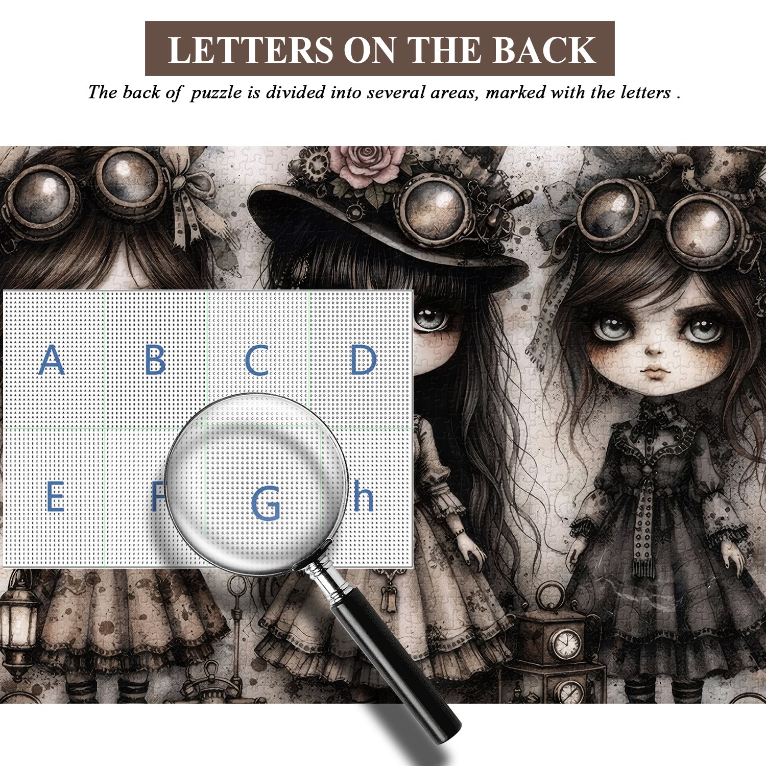 Dark Doll Jigsaw Puzzle 1000 Pieces