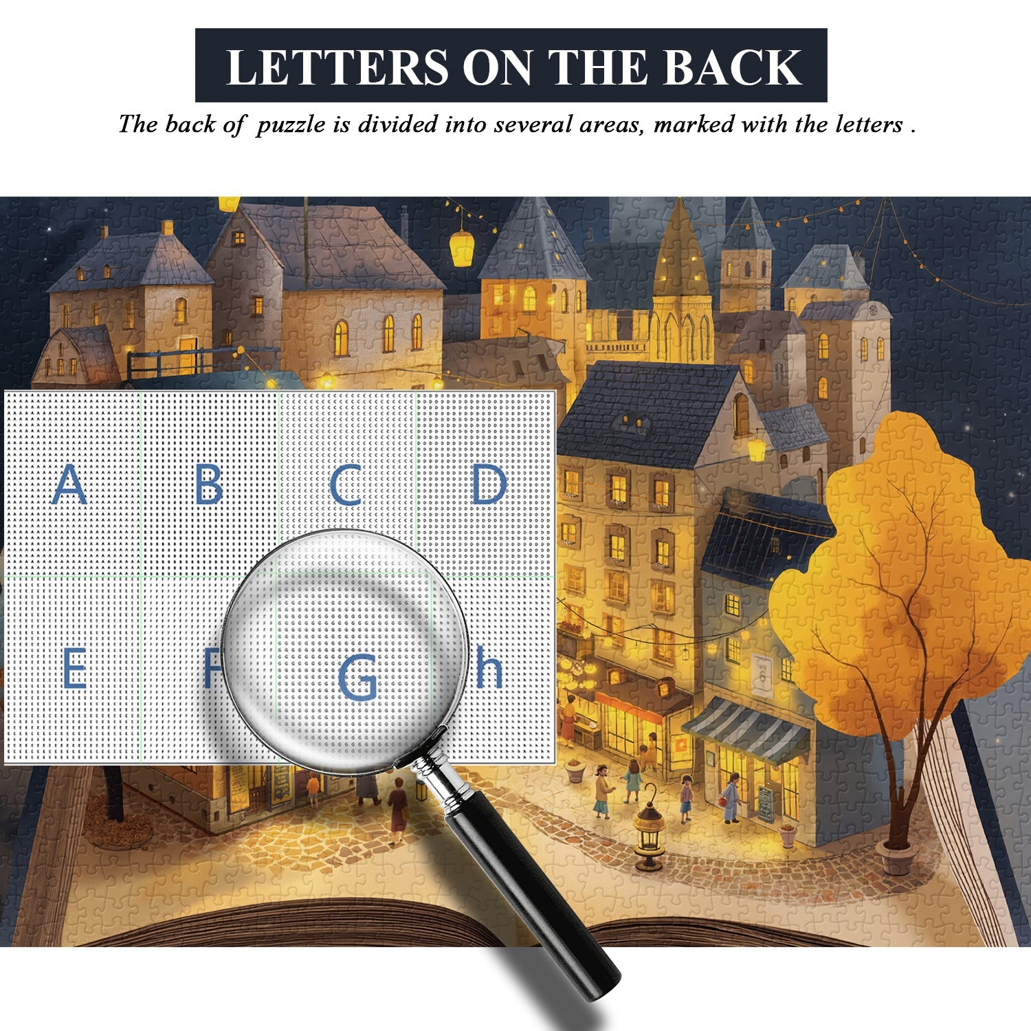 Page Town Jigsaw Puzzle 1000 Pieces