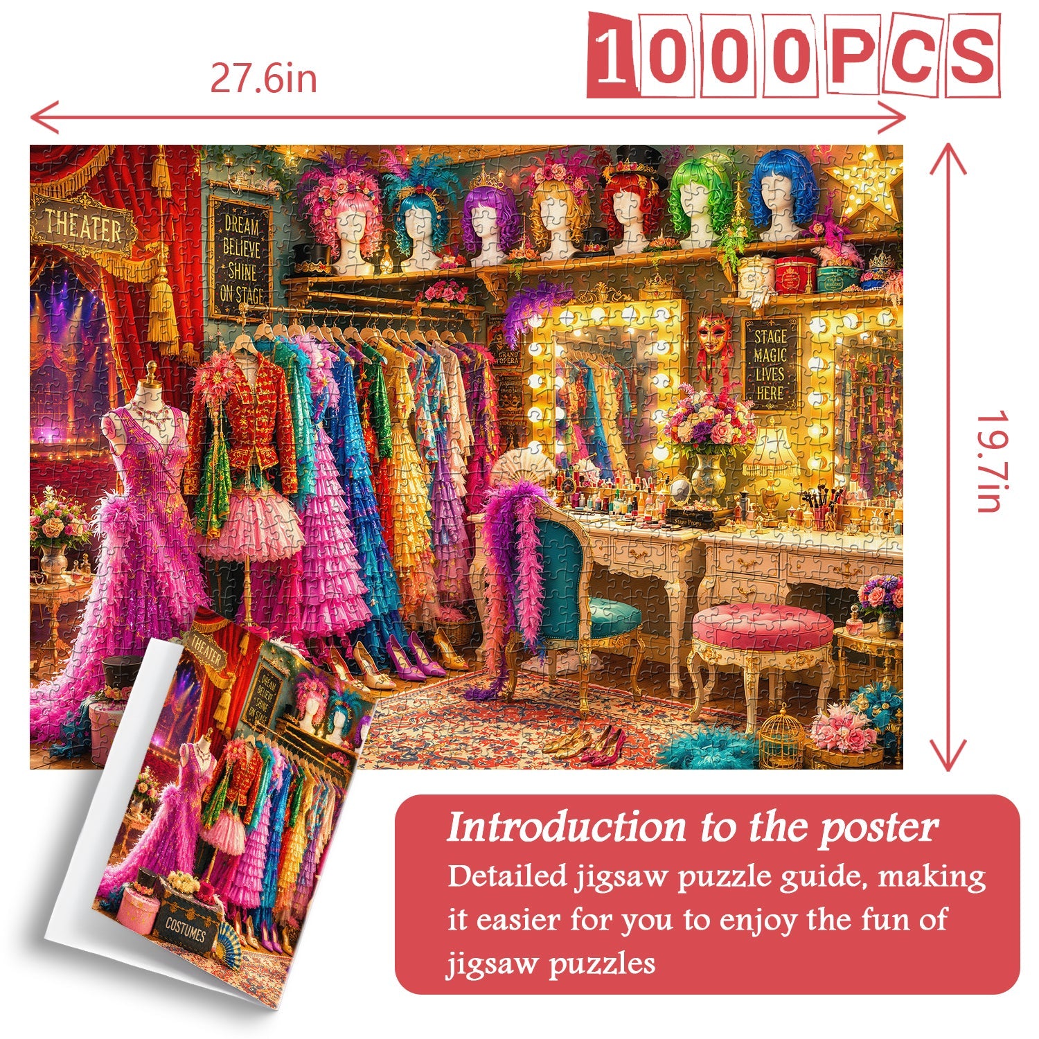Theater Treasures Jigsaw Puzzle 1000 Pieces