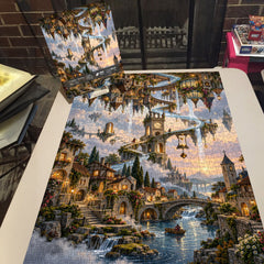 Upside Down Sky City Jigsaw Puzzle 1000 Pieces