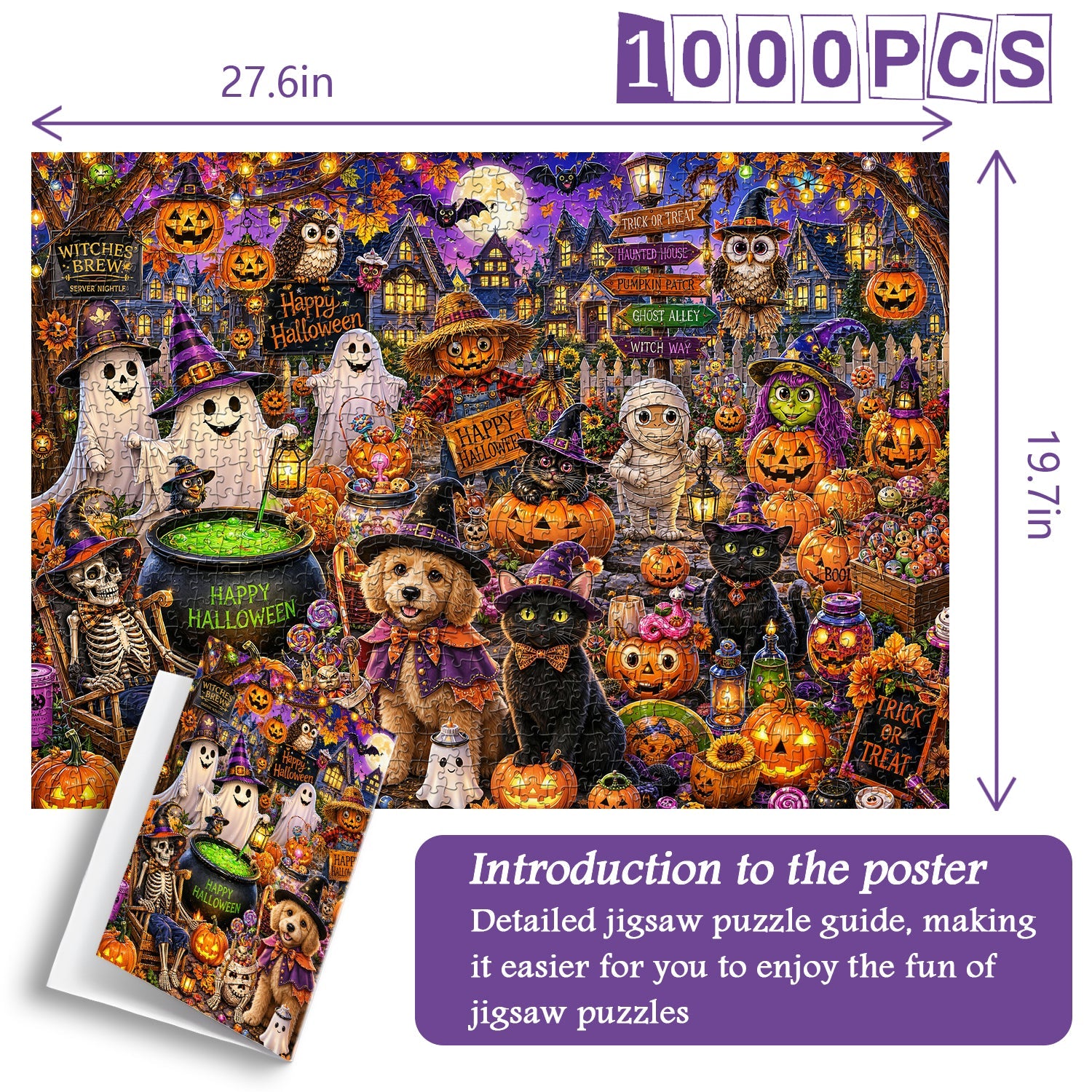 Moon Hallow Jigsaw Puzzle 1000 Piece