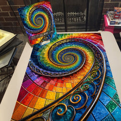 Mosaic Color Vortex Jigsaw Puzzle 1000 Piece