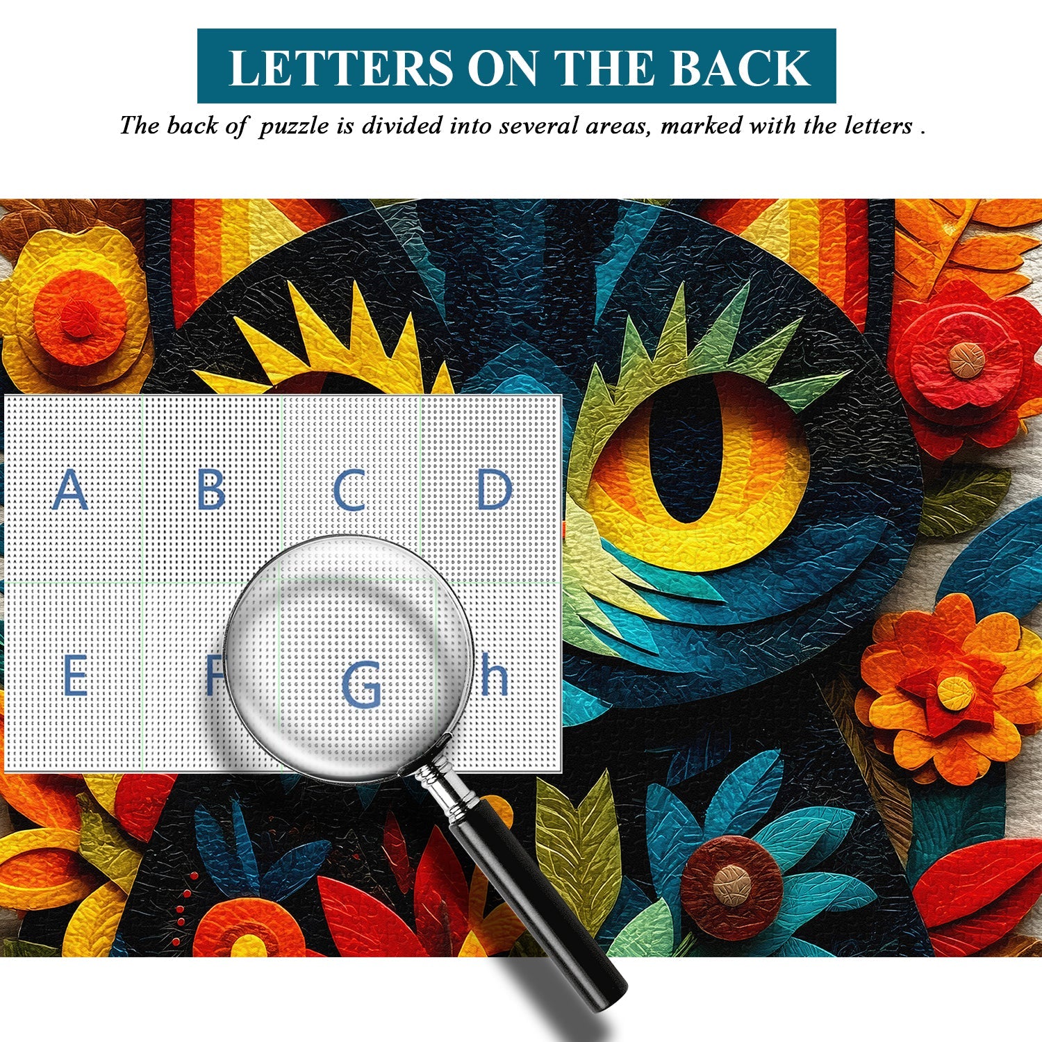 Color Bloom Cat Jigsaw Puzzle 1000 Pieces