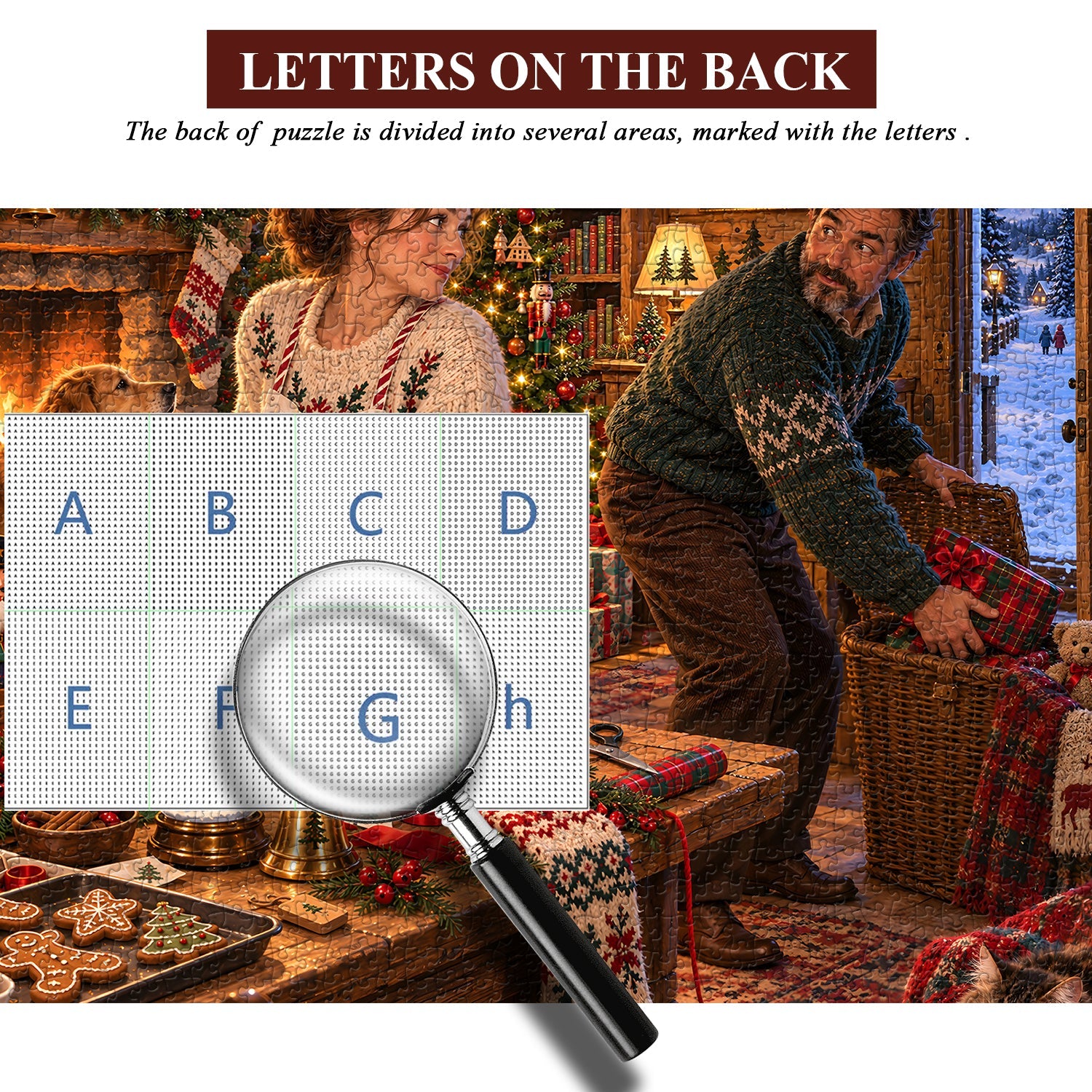 Secret Christmas Surprise Jigsaw Puzzle 1000 Piece
