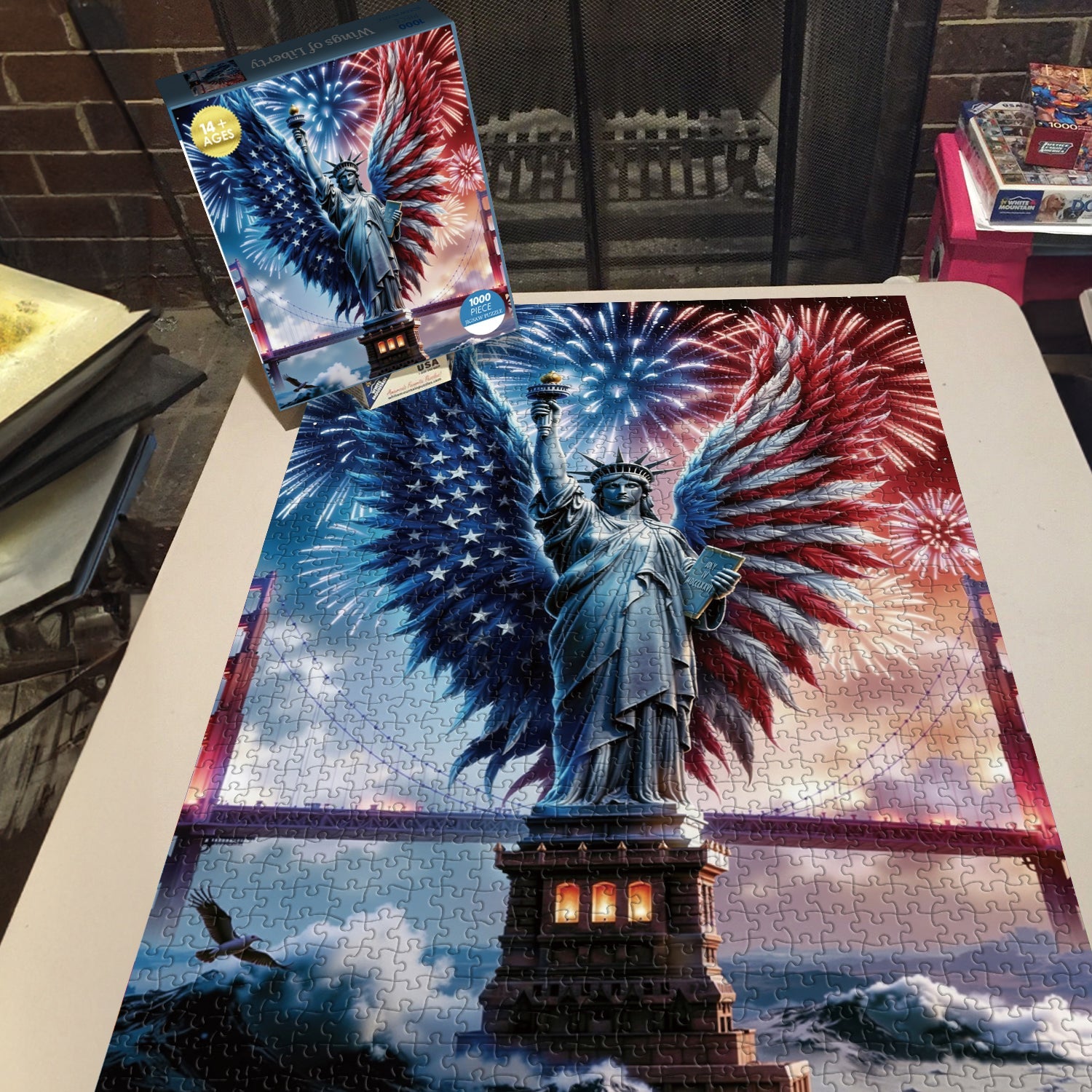 Wings of Liberty Jigsaw Puzzle 1000 Pieces