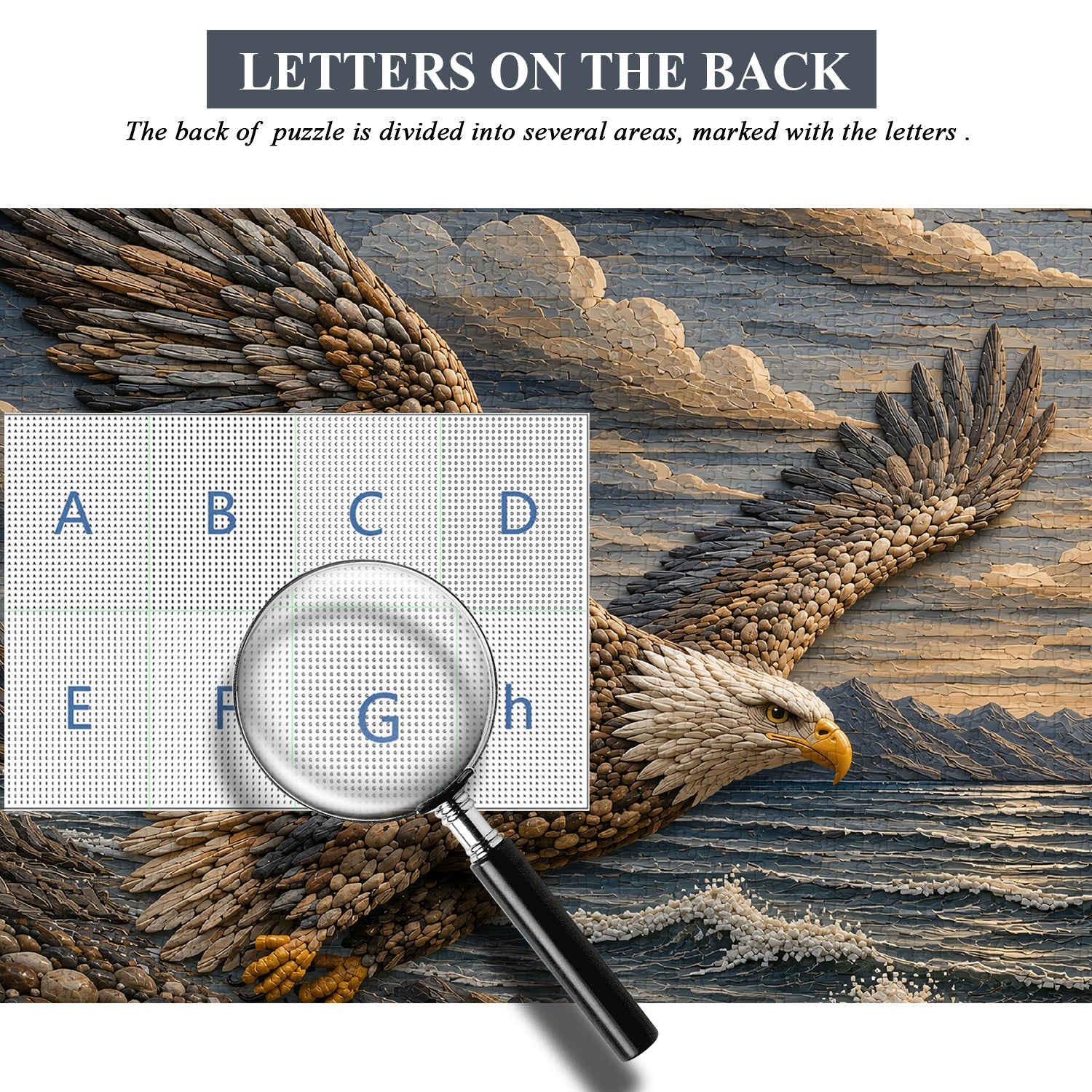 Stone Eagle Jigsaw Puzzle 1000 Pieces