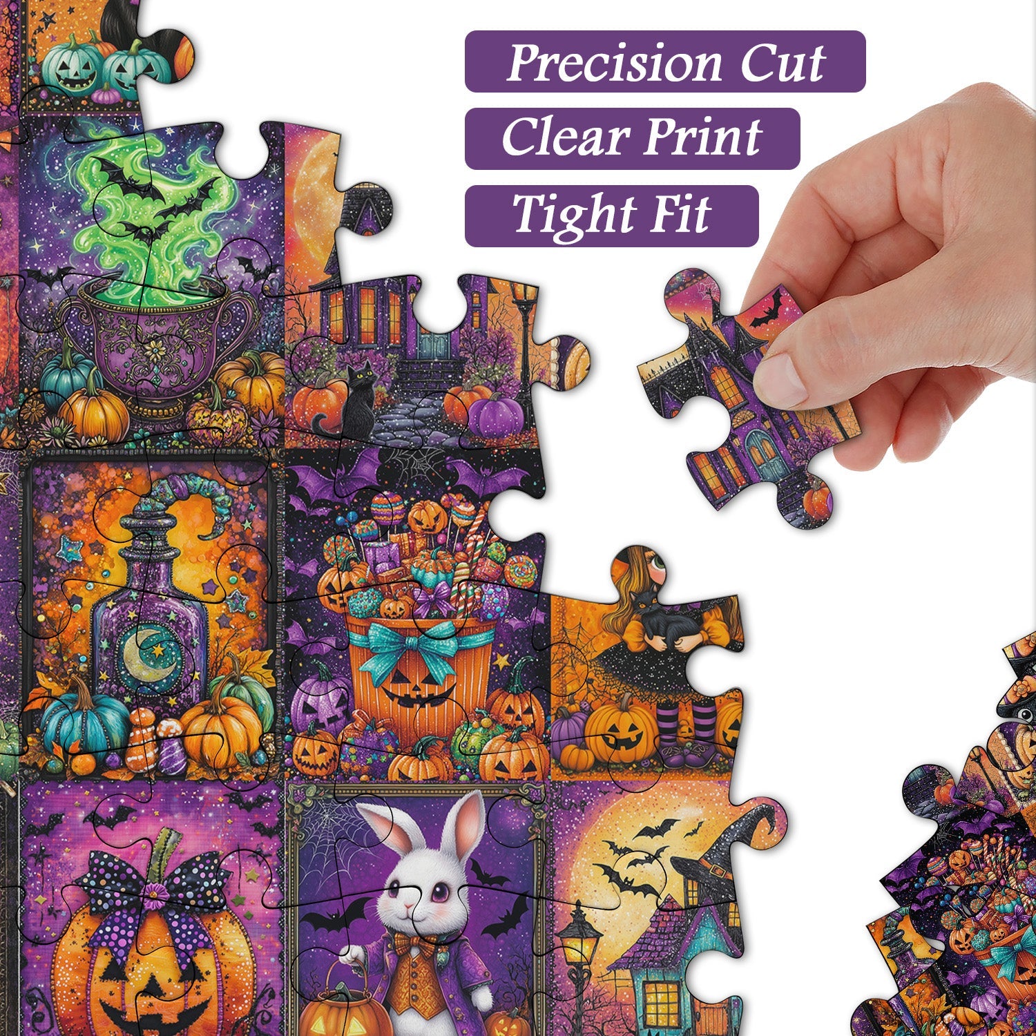 Halloween Cute Art Collection Jigsaw Puzzle 1000 Pieces