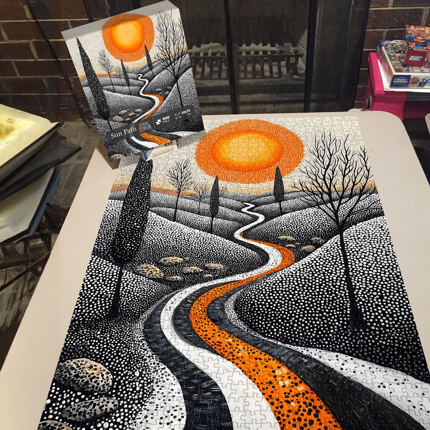 Sun Path Jigsaw Puzzle 1000 Pieces