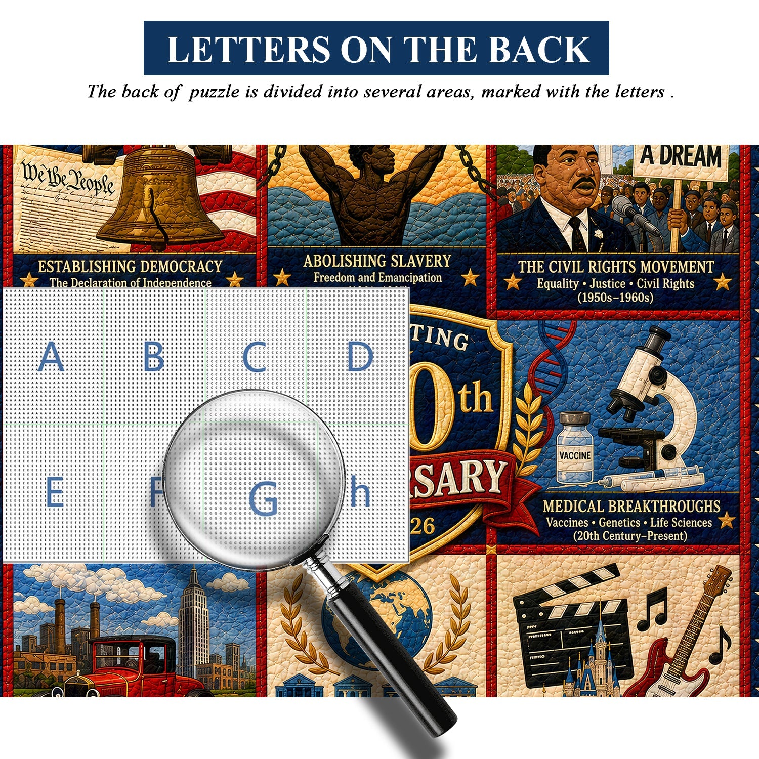 Great Moments of America Jigsaw Puzzle 1000 Pieces