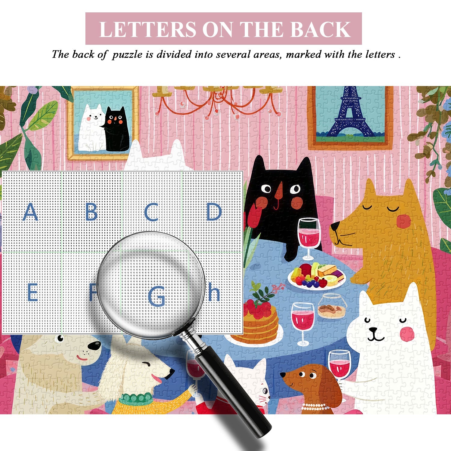 Furry Friends Feast Jigsaw Puzzle 1000 Piece