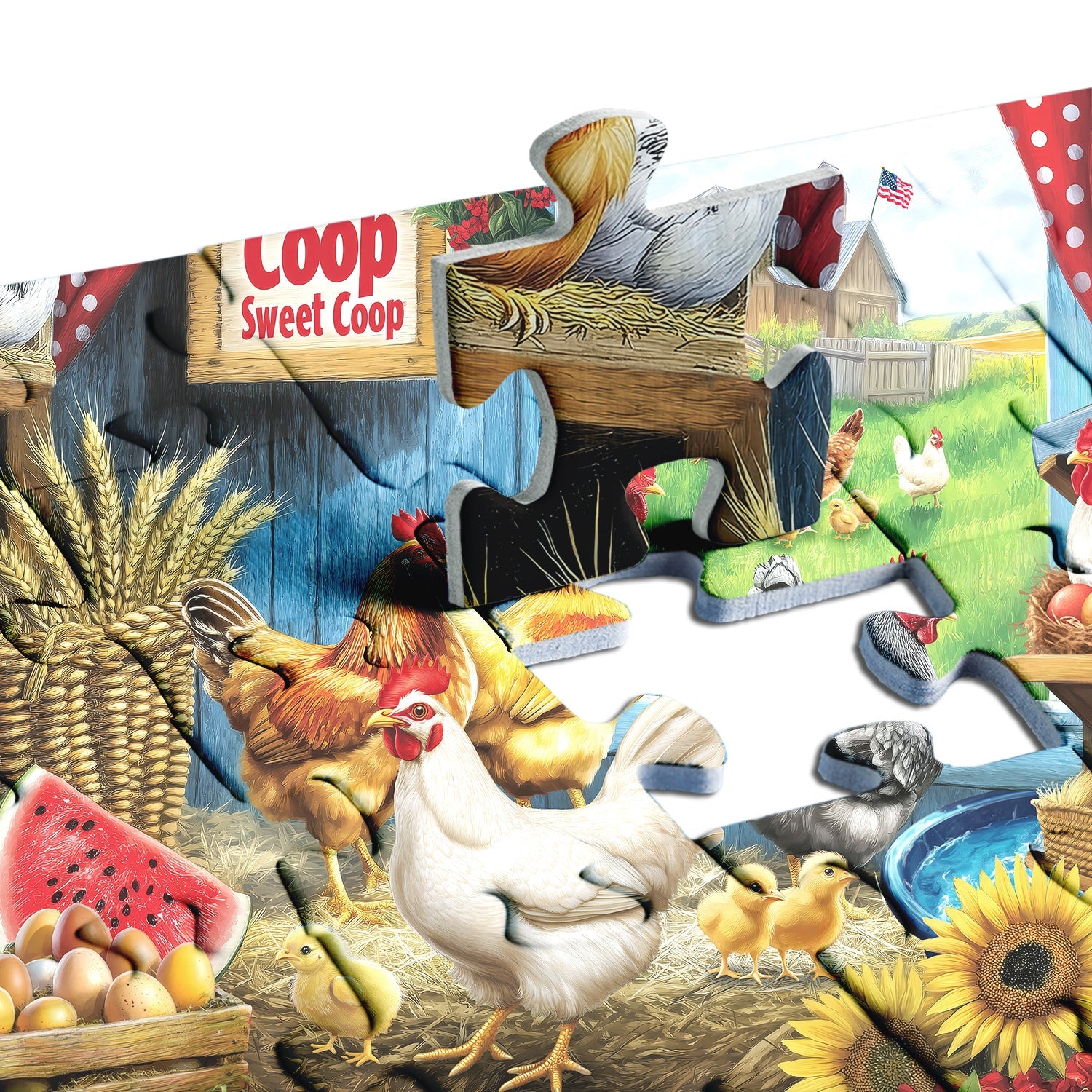 Chicken Inn Jigsaw Puzzle 1000 Pieces